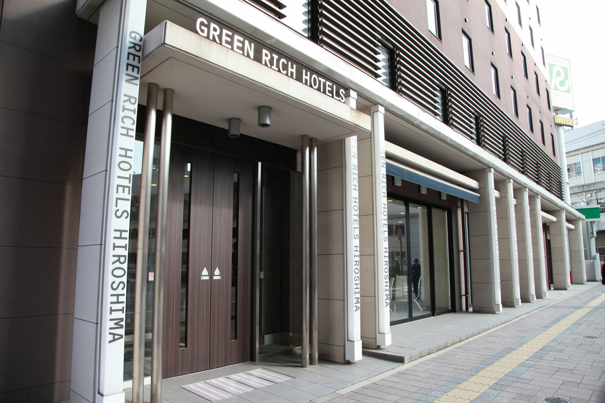 Green Rich Hotel Hiroshima Shinkansenguchi Екстериор снимка