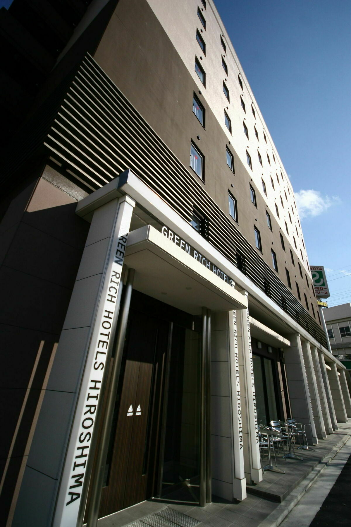 Green Rich Hotel Hiroshima Shinkansenguchi Екстериор снимка